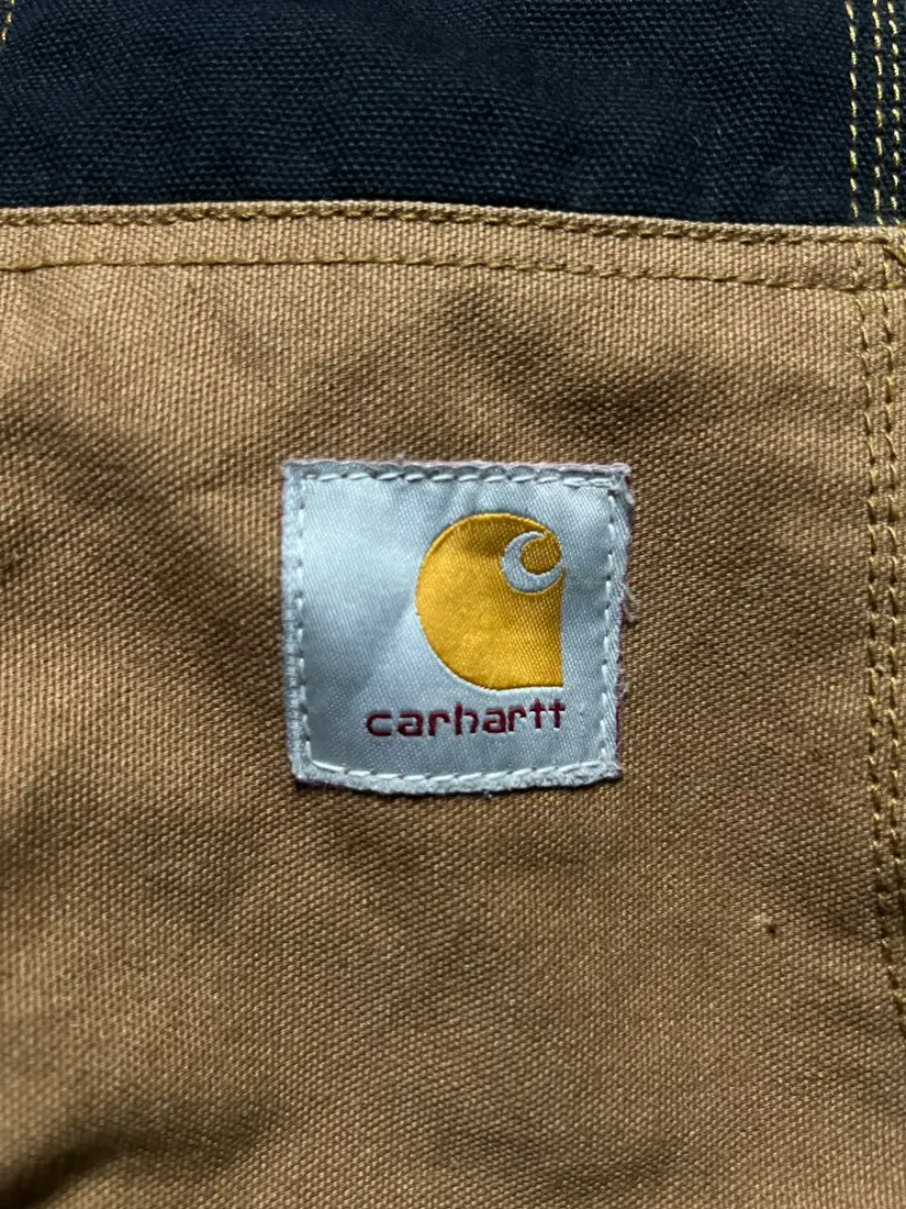 Vintage Carhartt Hooded Active Jacket — Dark Brown