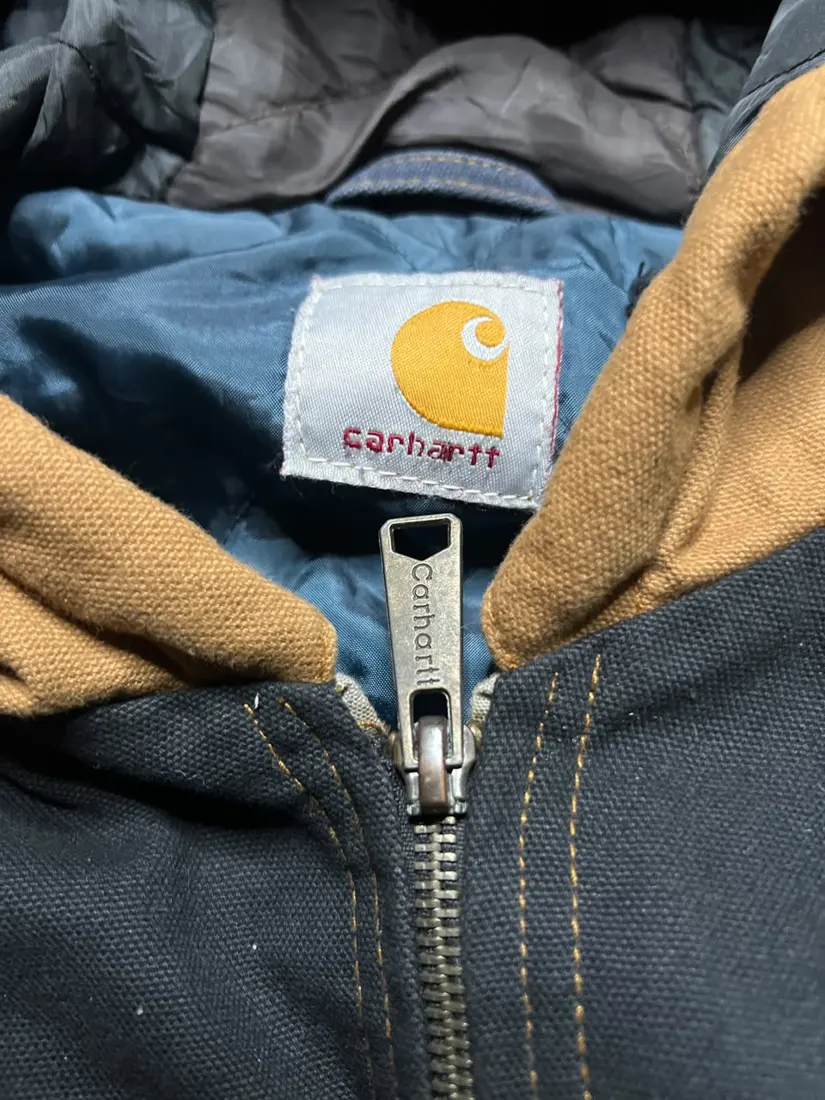 Vintage Carhartt Hooded Active Jacket — Carhartt Brown