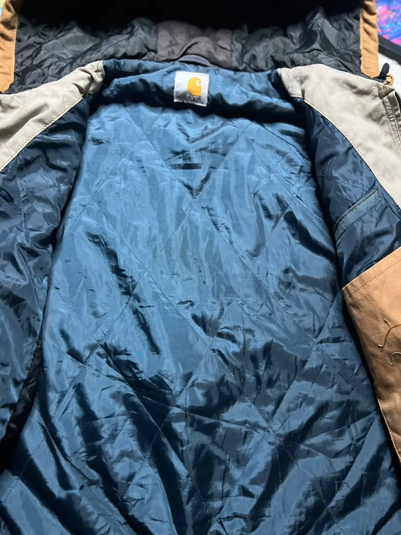 Vintage Carhartt Hooded Active Jacket — Carhartt Brown
