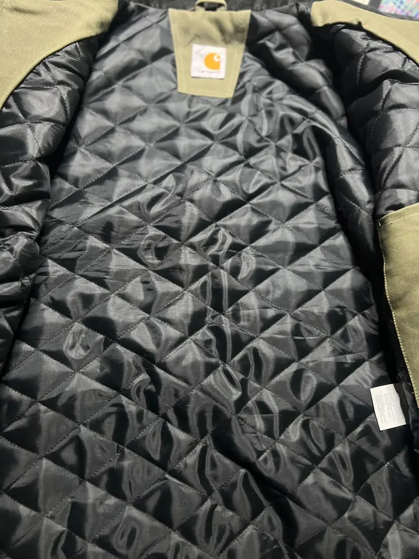 Vintage Carhartt Hooded Jacket — Steel Grey