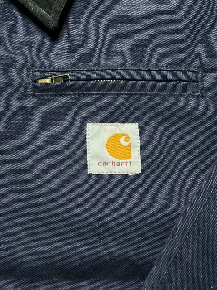 Vintage Carhartt Detroit-Style Jacket — Brown Duck