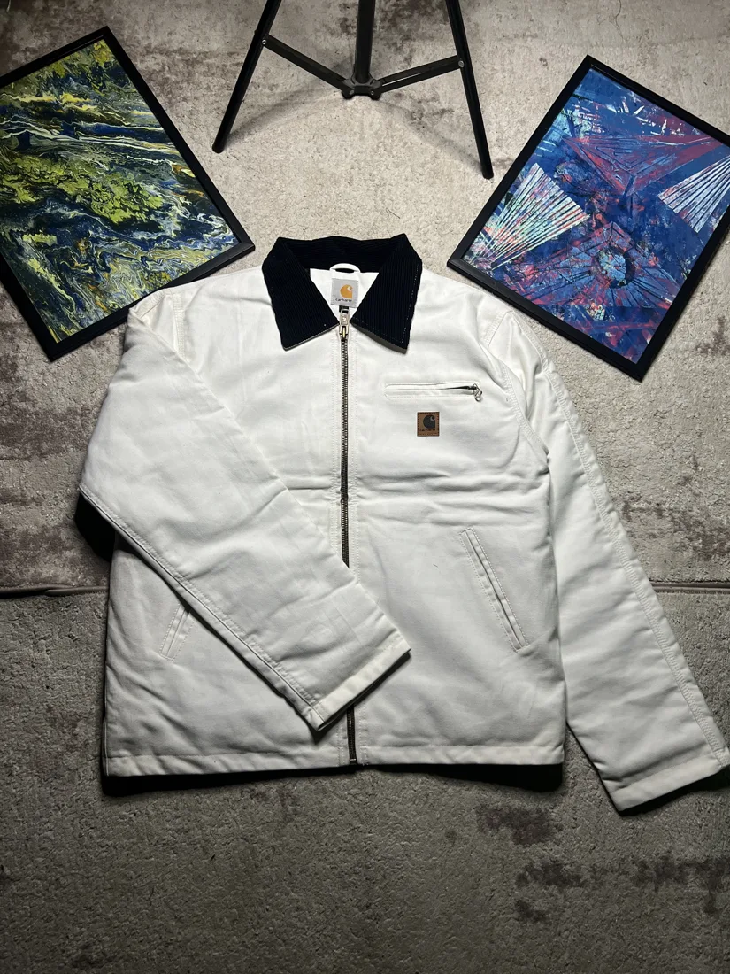 Reworked Vintage Carhartt Detroit Jacket — Off-White