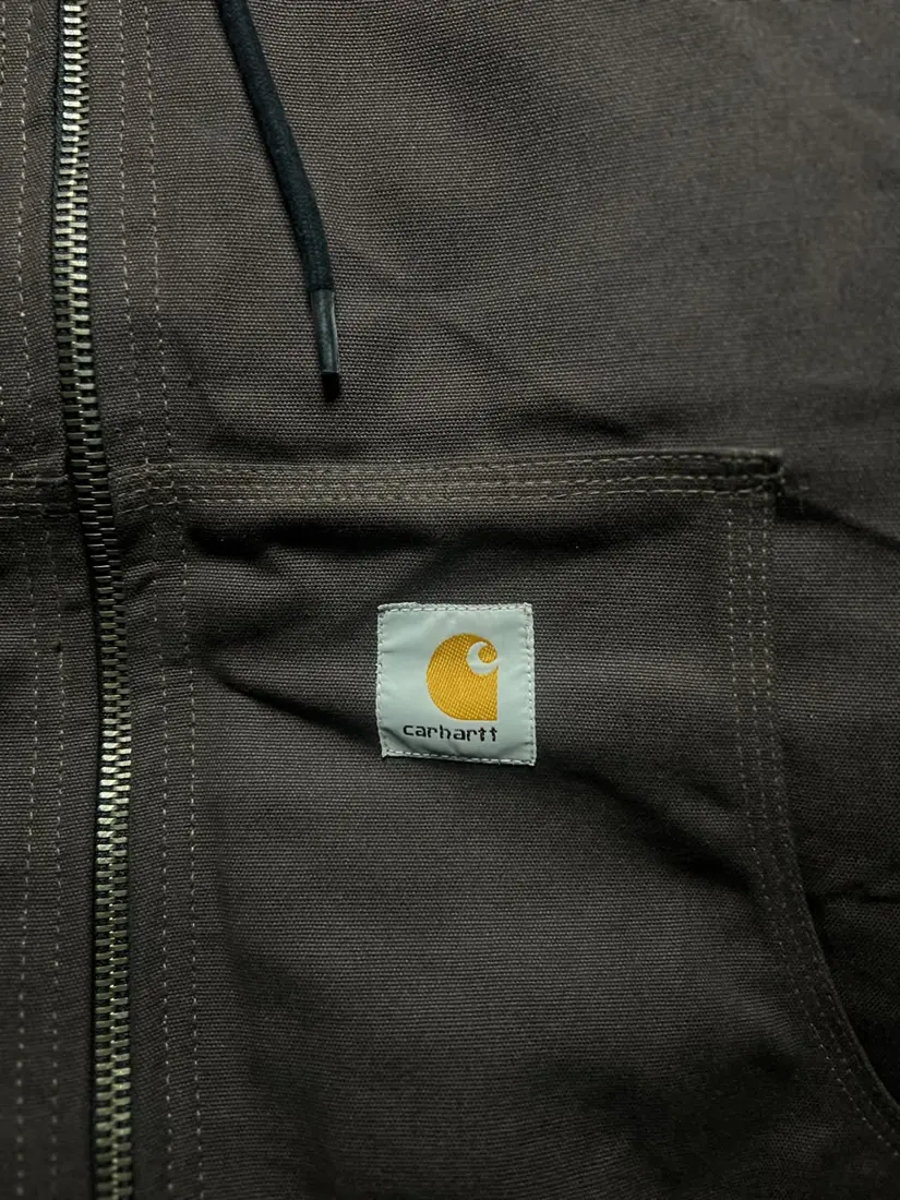 Vintage Carhartt Work Jacket — Charcoal