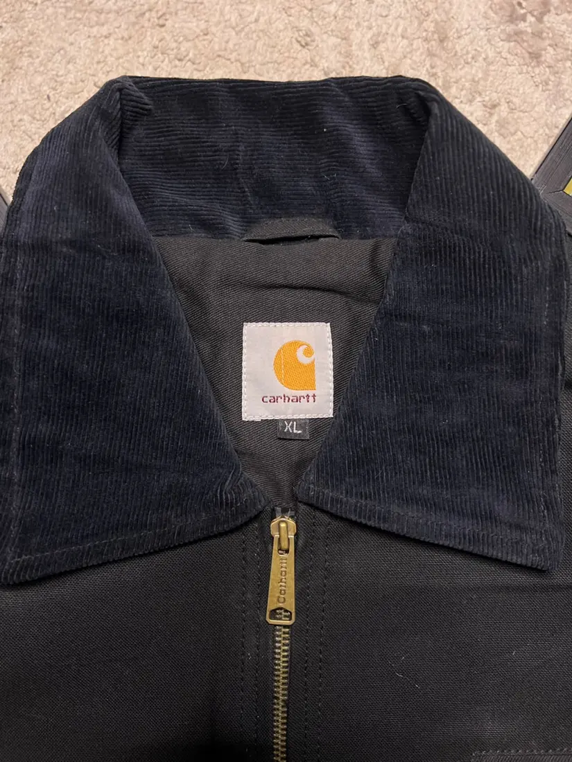 Vintage Carhartt Hooded Jacket — Charcoal