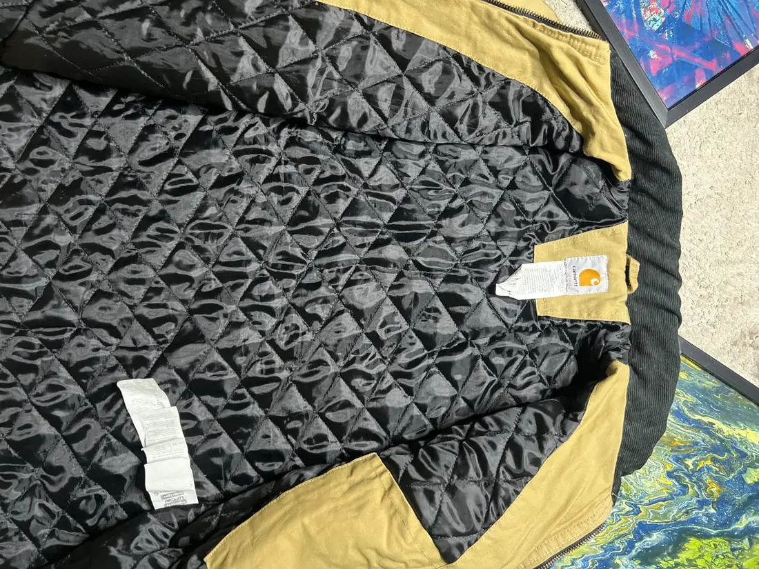 Vintage Carhartt Hooded Jacket — Stone