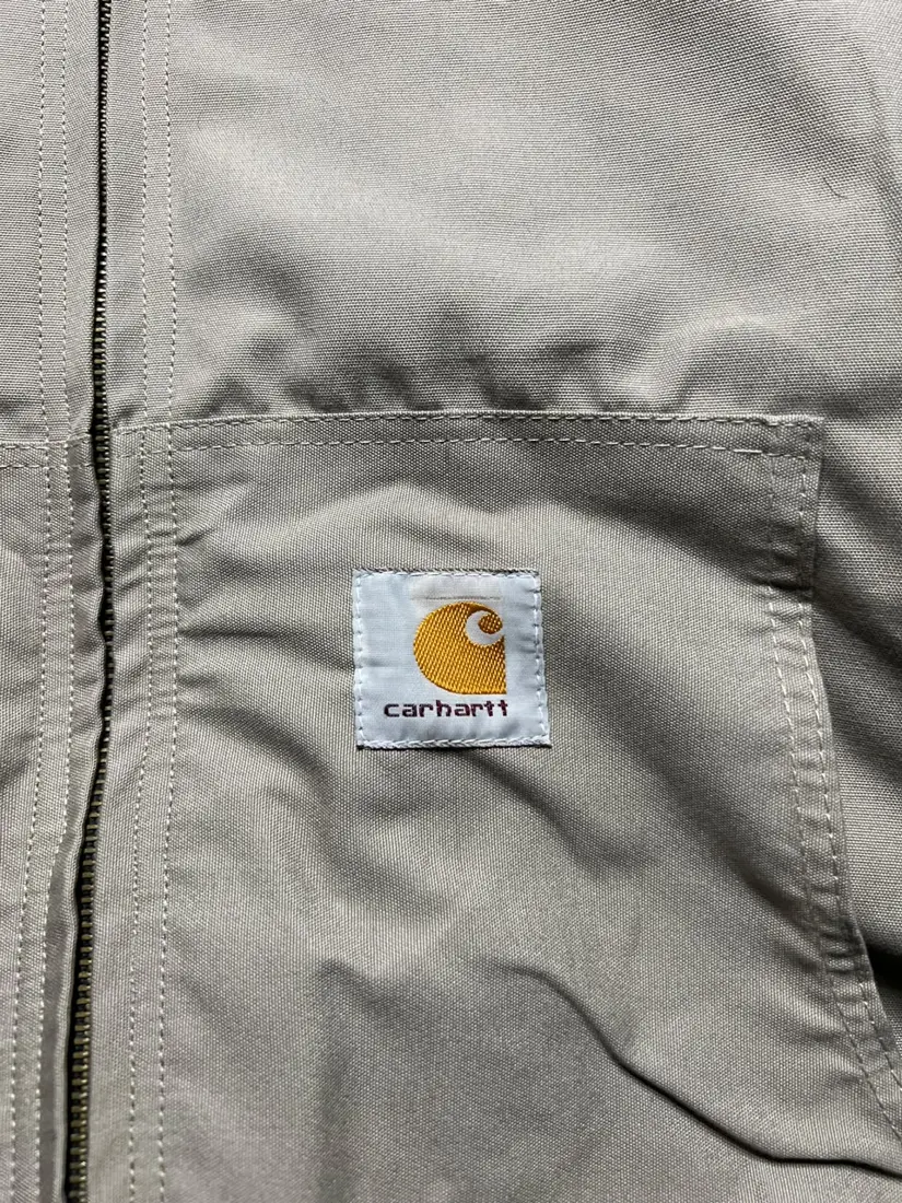 Vintage Carhartt Hooded Jacket — Washed Grey — CR19