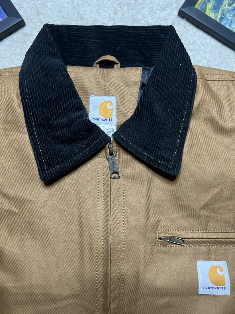 Reworked Vintage Carhartt Detroit Jacket — Carhartt Brown