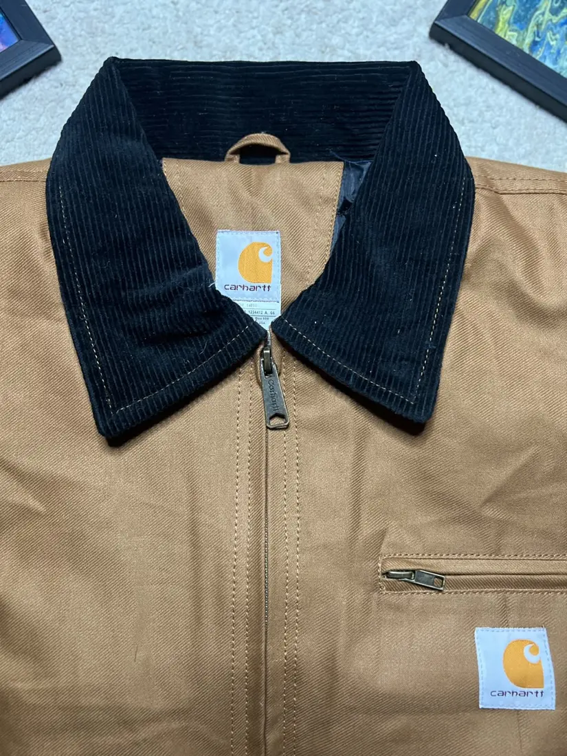 Vintage Carhartt Chore Jacket — Carhartt Brown