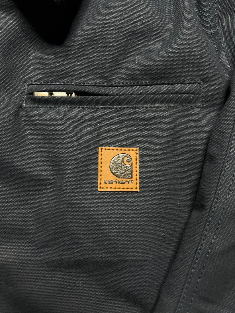 Vintage Carhartt Hooded Jacket — Royal Navy