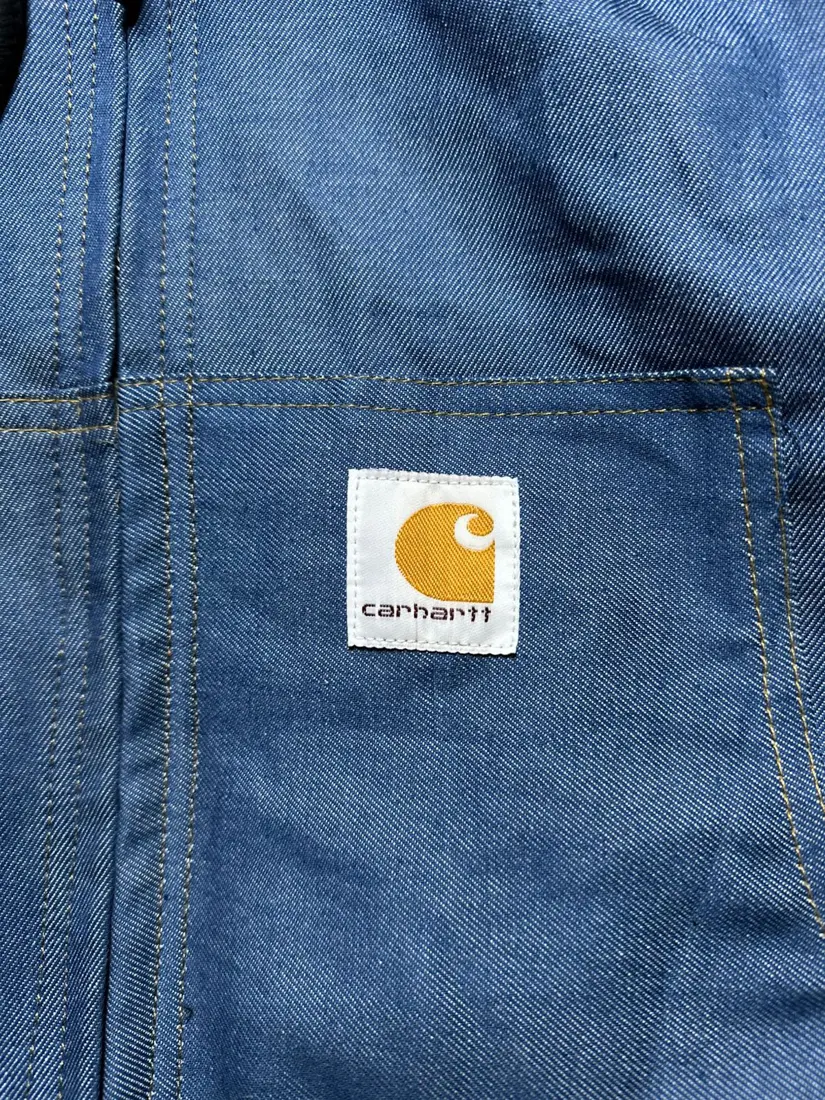 Vintage Carhartt Hooded Jacket — Brown Duck